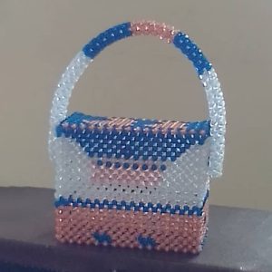 Hand Woven African Women Clutch - Multicolored